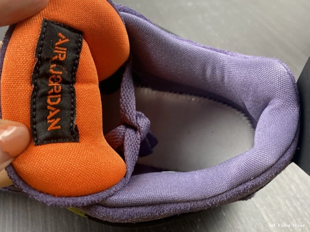 1st Kicks Air Purple Canyon Jordan 4 WMNS AQ9129-500 0727